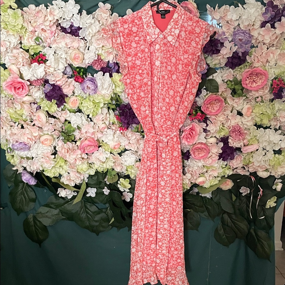 R&K Pink Floral Dress